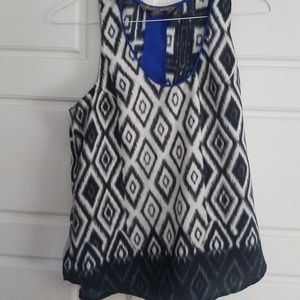 Flowy sleeveless  blouse